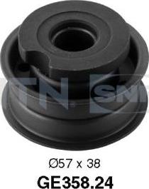 SNR GE358.24 - Poulie renvoi / transmission, courroie de distribution droxauto.com