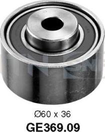 SNR GE369.09 - Poulie renvoi / transmission, courroie de distribution droxauto.com