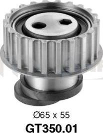 SNR GT350.01 - Poulie-tendeur, courroie de distribution droxauto.com