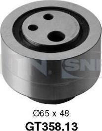 SNR GT358.13 - Poulie-tendeur, courroie de distribution droxauto.com