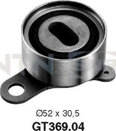 SNR GT369.04 - Poulie-tendeur, courroie de distribution droxauto.com