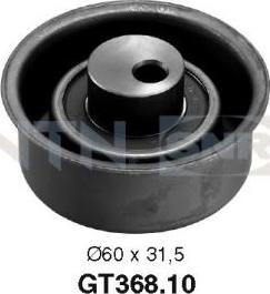 SNR GT368.10 - Poulie-tendeur, courroie de distribution droxauto.com