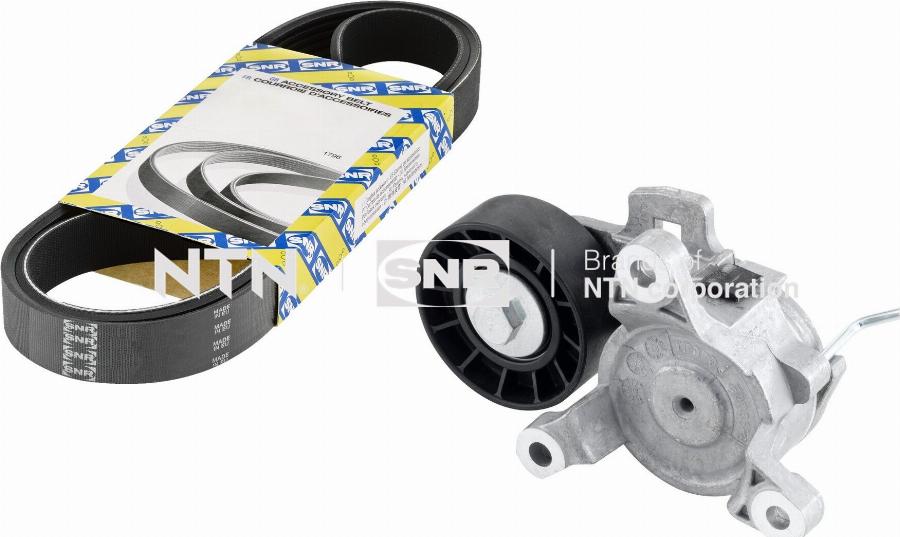 SNR KA859.53 - Jeu de courroies trapézoïdales à nervures droxauto.com