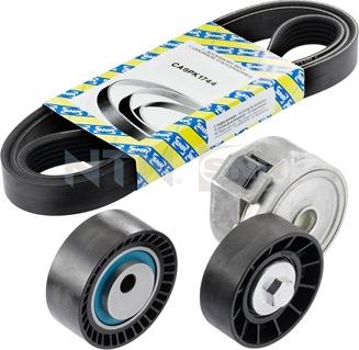 SNR KA859.15 - Jeu de courroies trapézoïdales à nervures droxauto.com