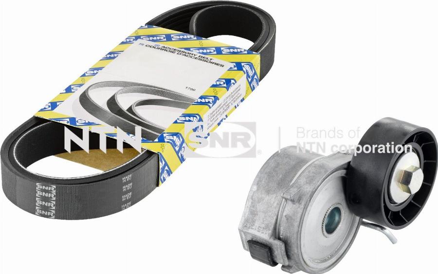 SNR KA855.62 - Jeu de courroies trapézoïdales à nervures droxauto.com