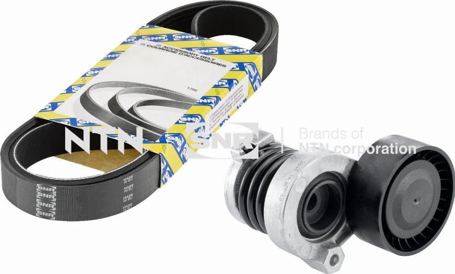 SNR KA855.39 - Jeu de courroies trapézoïdales à nervures droxauto.com