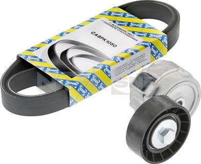 SNR KA858.02 - Jeu de courroies trapézoïdales à nervures droxauto.com