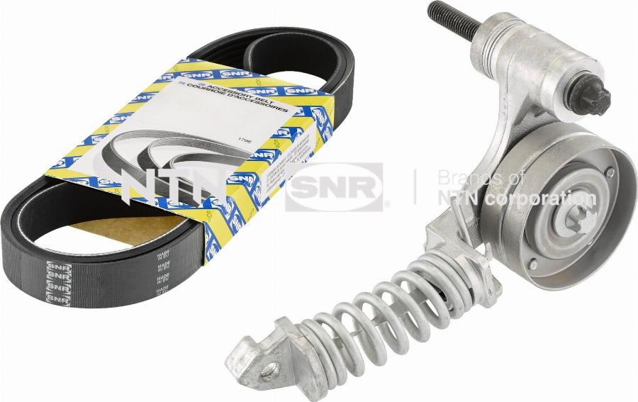 SNR KA853.22 - Jeu de courroies trapézoïdales à nervures droxauto.com