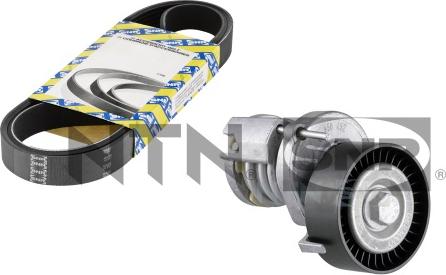 SNR KA857.11 - Jeu de courroies trapézoïdales à nervures droxauto.com