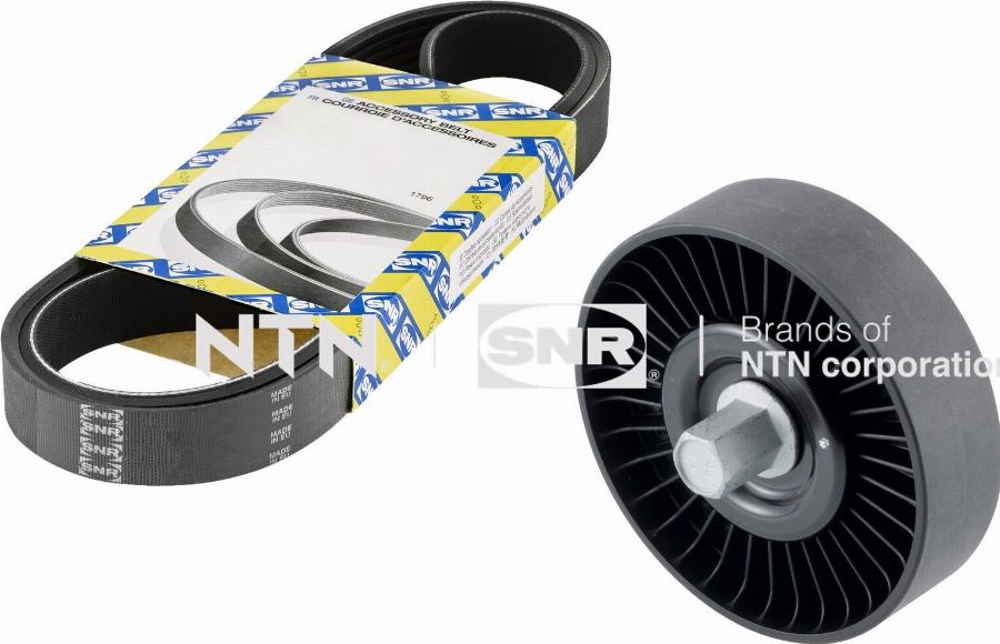 SNR KA884.02 - Jeu de courroies trapézoïdales à nervures droxauto.com