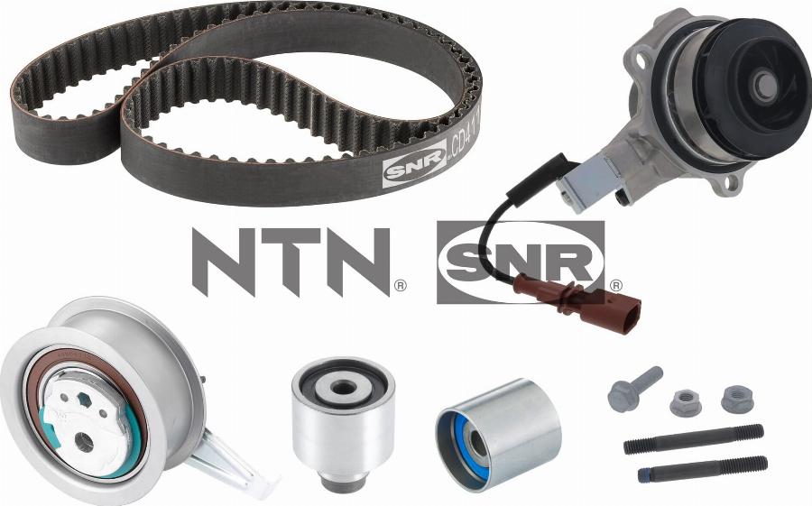 SNR KDP457.790S - Pompe à eau + kit de courroie de distribution droxauto.com