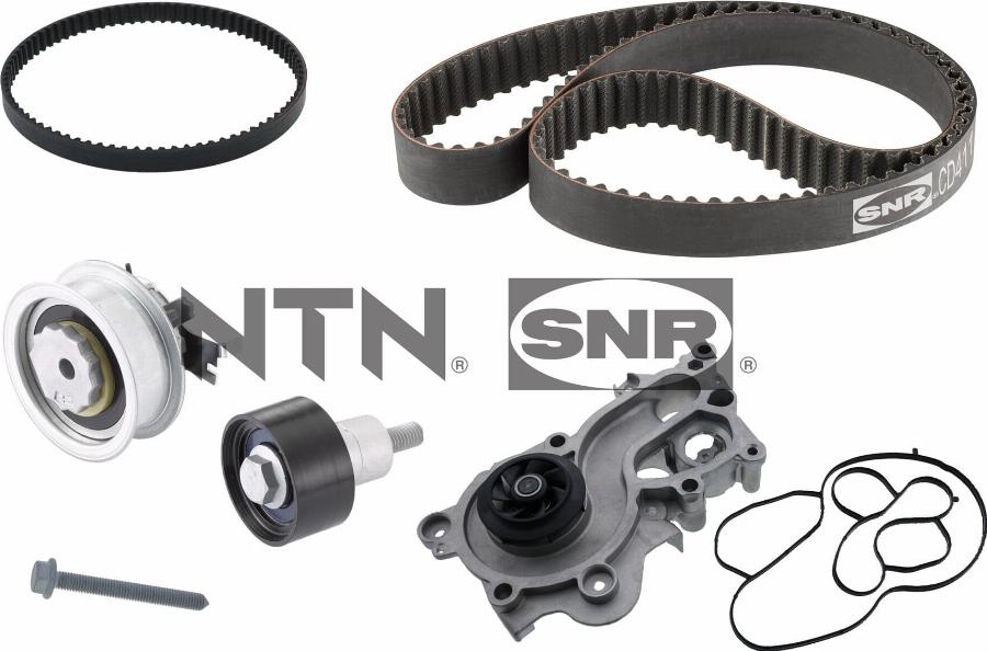SNR KDP457.753 - Pompe à eau + kit de courroie de distribution droxauto.com