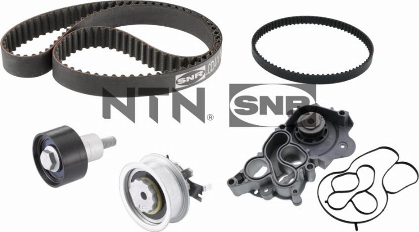 SNR KDP457.752 - Pompe à eau + kit de courroie de distribution droxauto.com