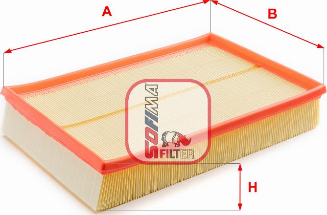 Sofima S 9702 A - Filtre à air droxauto.com