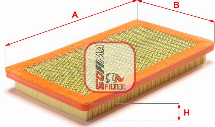 Sofima S 5810 A - Filtre à air droxauto.com