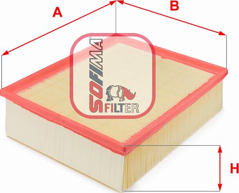Sofima S 5302 A - Filtre à air droxauto.com