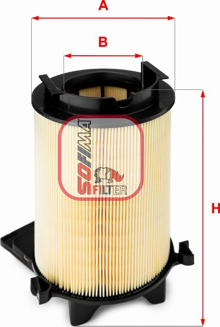 Sofima S 0212 A - Filtre à air droxauto.com