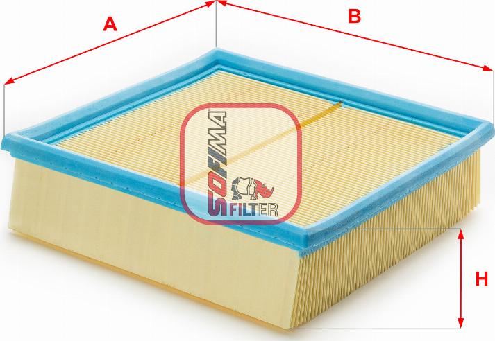 Sofima S 0730 A - Filtre à air droxauto.com