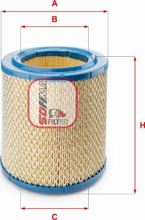 Sofima S 1506 A - Filtre à air droxauto.com