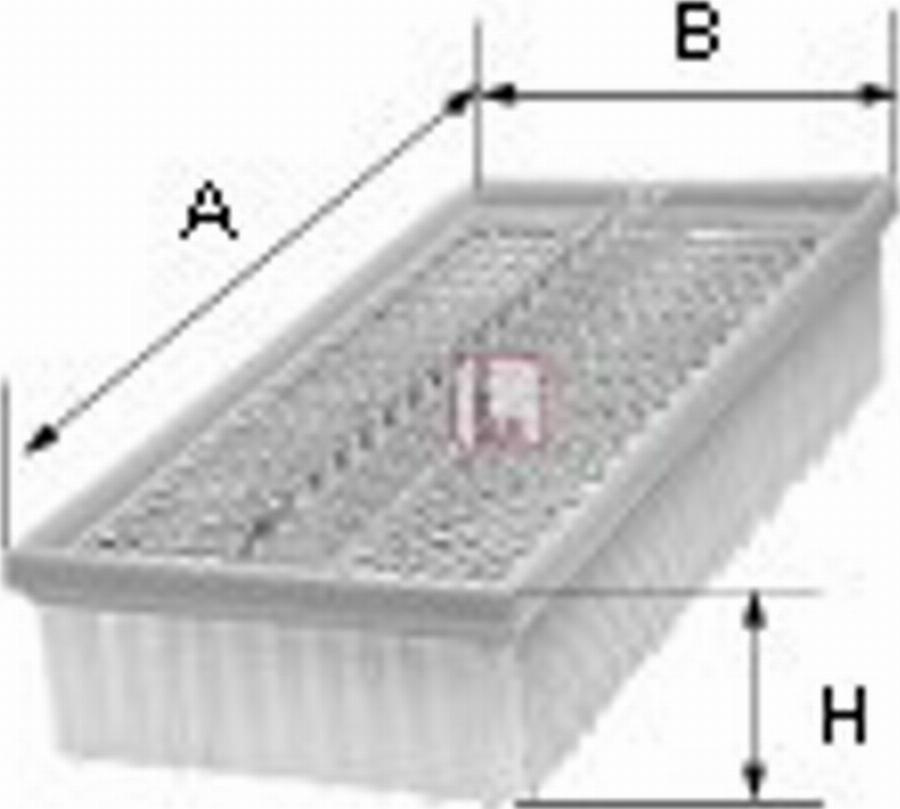 Sofima S 1510 A - Filtre à air droxauto.com