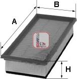 Sofima S 1612 A - Filtre à air droxauto.com