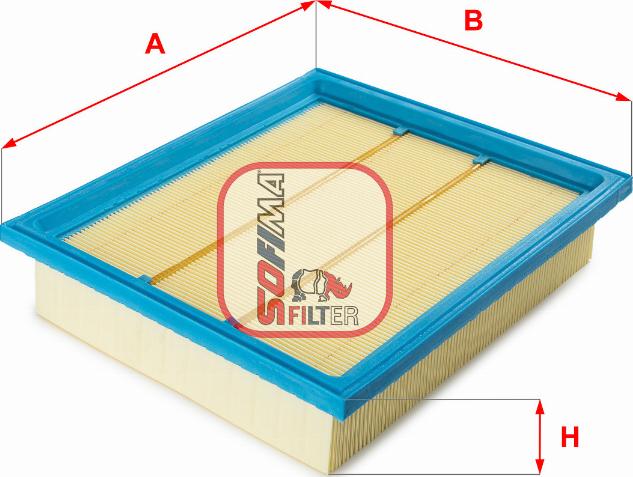 Sofima S 3996 A - Filtre à air droxauto.com
