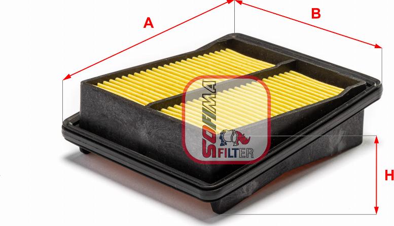 Sofima S 3497 A - Filtre à air droxauto.com