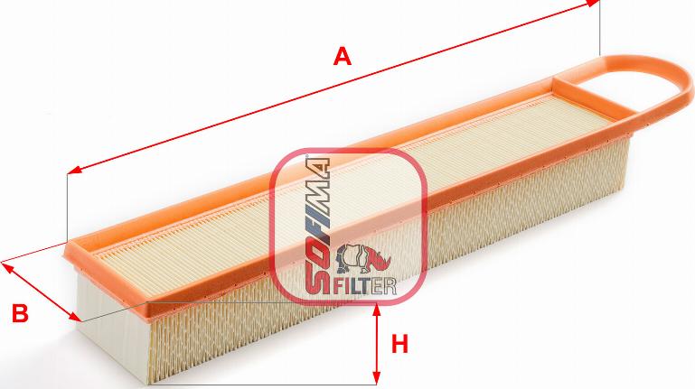Sofima S 3400 A - Filtre à air droxauto.com