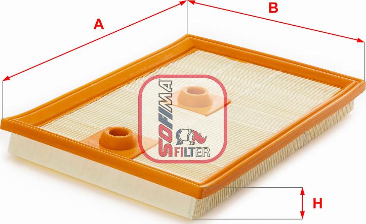 Sofima S 3549 A - Filtre à air droxauto.com