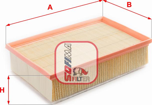 Sofima S 3587 A - Filtre à air droxauto.com