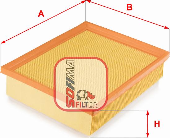 Sofima S 3664 A - Filtre à air droxauto.com