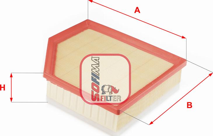 Sofima S 3686 A - Filtre à air droxauto.com