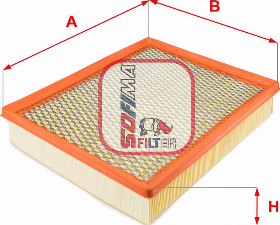 Sofima S 3802 A - Filtre à air droxauto.com