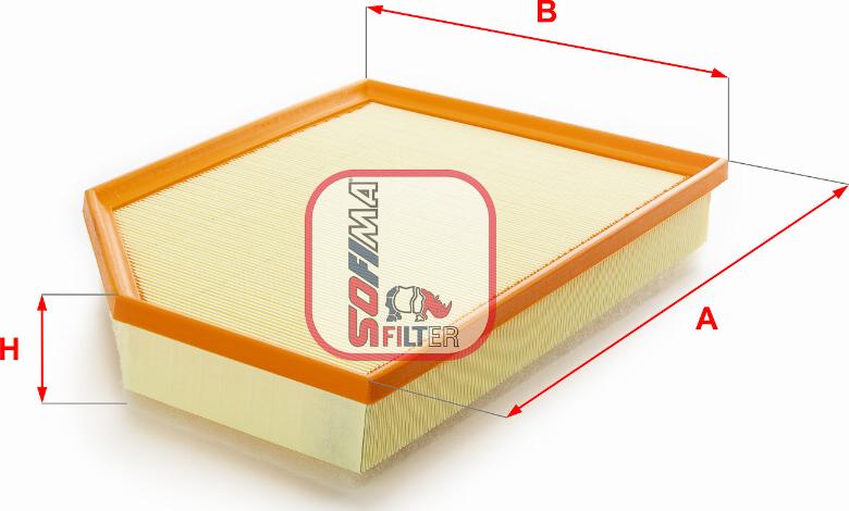 Sofima S 3341 A - Filtre à air droxauto.com