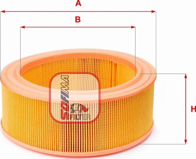 Sofima S 3330 A - Filtre à air droxauto.com
