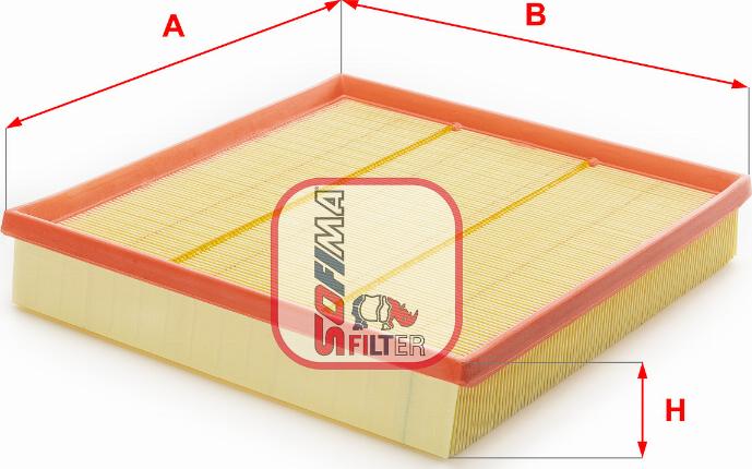 Sofima S 3332 A - Filtre à air droxauto.com