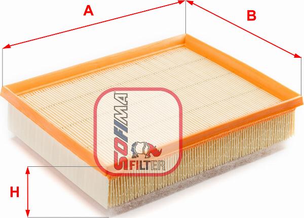 Sofima S 3374 A - Filtre à air droxauto.com