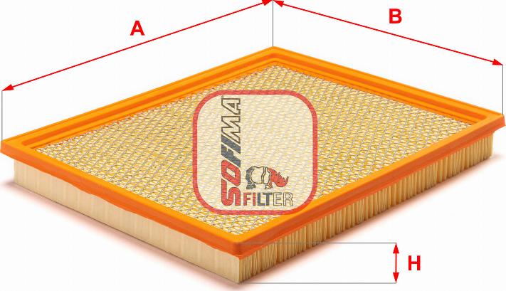 Sofima S 3284 A - Filtre à air droxauto.com