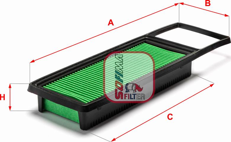 Sofima S 3232 A - Filtre à air droxauto.com
