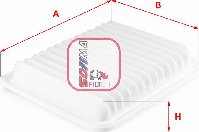 Sofima S 3709 A - Filtre à air droxauto.com