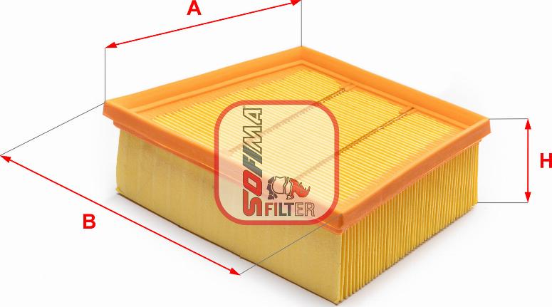 Sofima S 3A52 A - Filtre à air droxauto.com