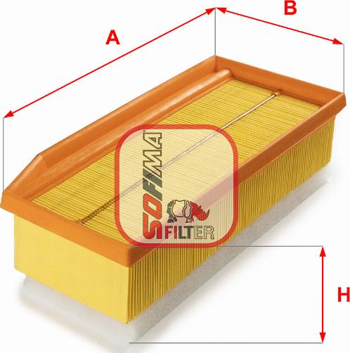 Sofima S 3A16 A - Filtre à air droxauto.com