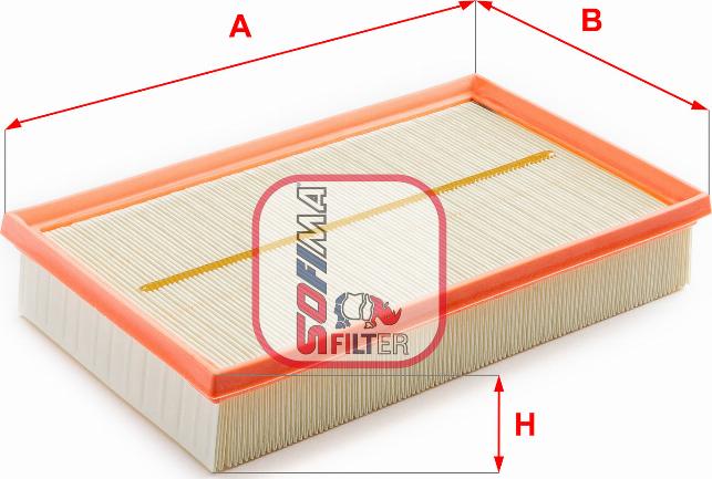 Sofima S 3A45 A - Filtre à air droxauto.com