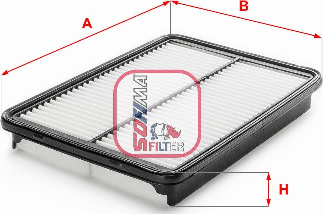 Sofima S 3A20 A - Filtre à air droxauto.com