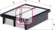 Sofima S 3C56 A - Filtre à air droxauto.com