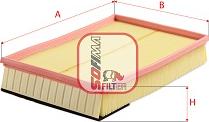 Sofima S 3D56 A - Filtre à air droxauto.com