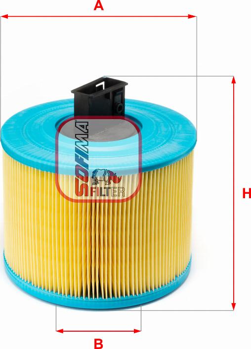 Sofima S 7636 A - Filtre à air droxauto.com