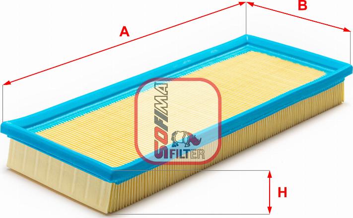 Sofima S 7800 A - Filtre à air droxauto.com
