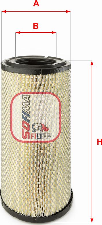 Sofima S 7356 A - Filtre à air droxauto.com