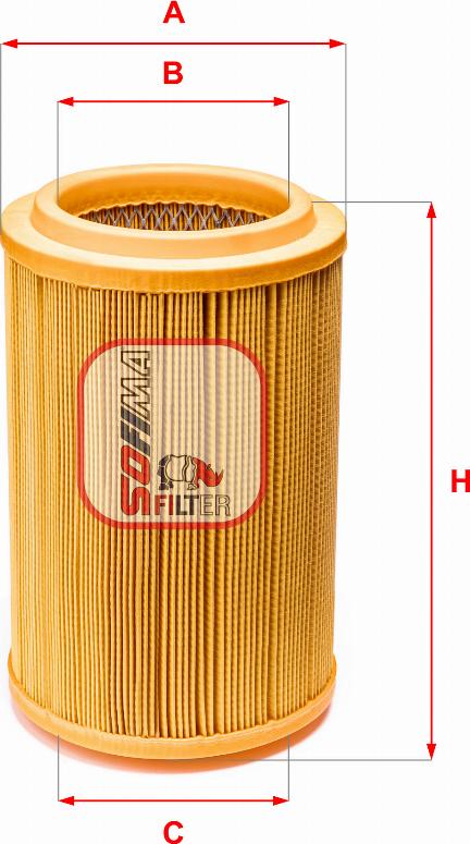 Sofima S 7E34 A - Filtre à air droxauto.com